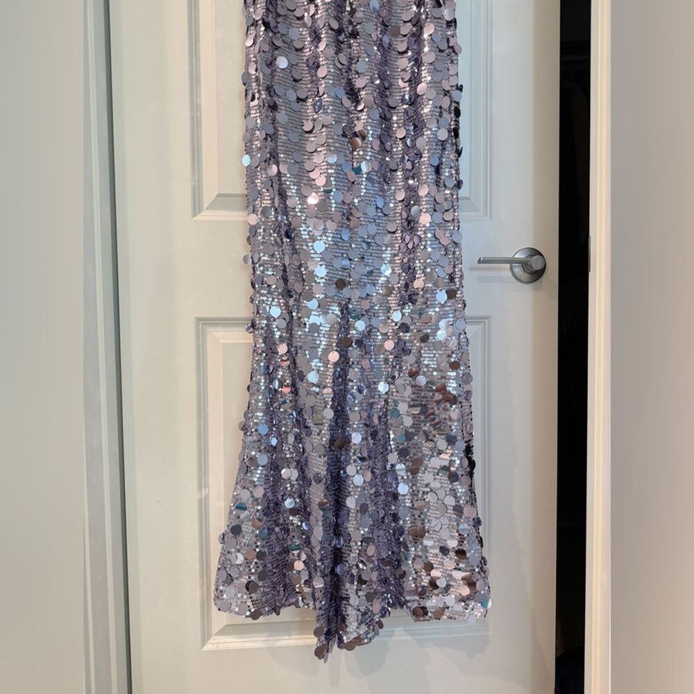 NWOT BRINX AND BANCO Lilac Farah Sequin Strapless Gown  XS，S，M available - Picture 10 of 16